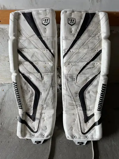 Warrior Messiah goalie pads, 34+1, very good condition, View more