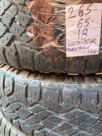 GOOD YEAR   265-65R18 USED  TIRES  ( 4 )