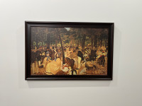Framed Reproduction Manet “The Tuileries Garden”