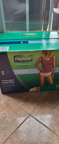 Box of Adult Diapers 