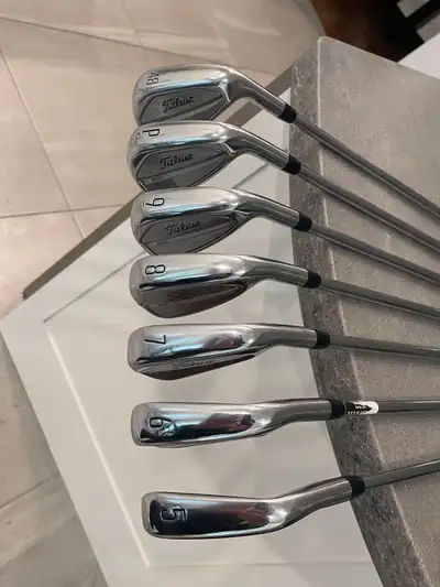 Titleist T200 Irons 2024/25 (7 Clubs)  KBS Shafts  Elite Juniors, View more