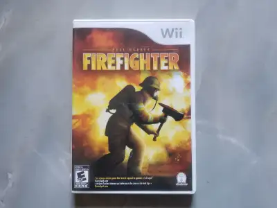 Firefighter for Wii Tested and comes guaranteed to be working. Tons of other Wii games available, an...