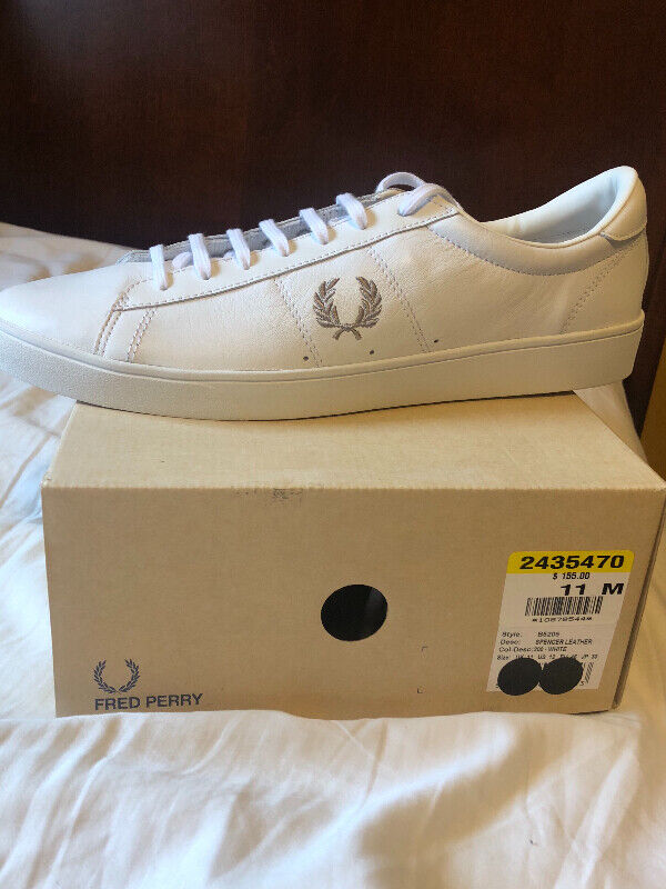 Fred Perry, NEW!! Fred Perry Spencer leather shoes. (reg:$155+tx)