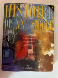 Livre - Histoire du XXe siècle 