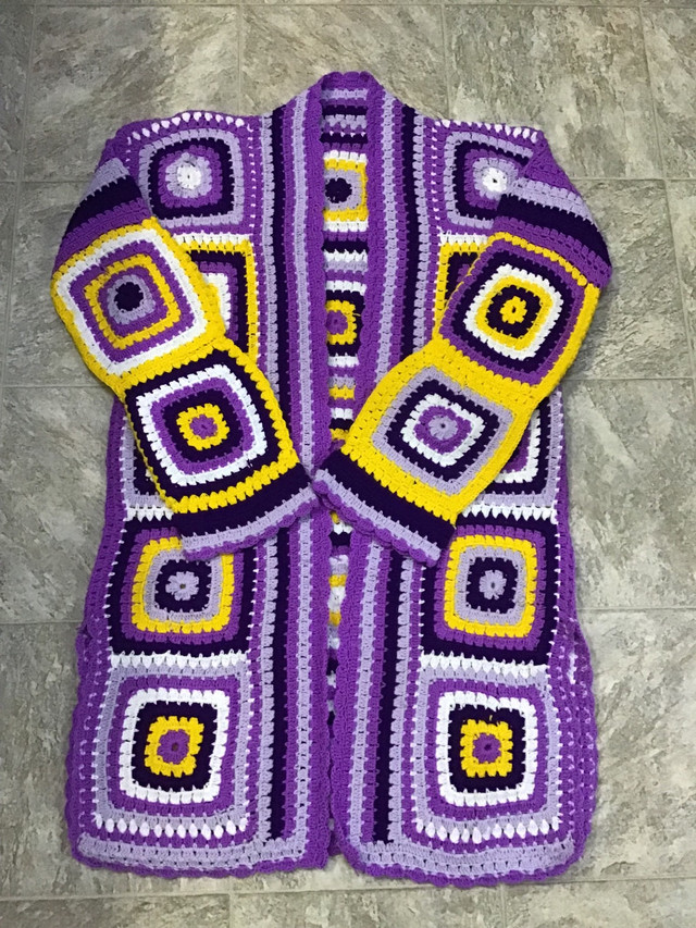 Ladies Crochet Cardigan  in Women's - Tops & Outerwear in Saskatoon