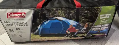 Coleman arrowhead tent 8 person, View more