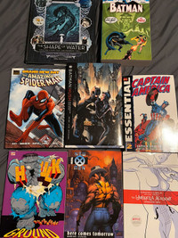 Graphic novel and hardcover book sale