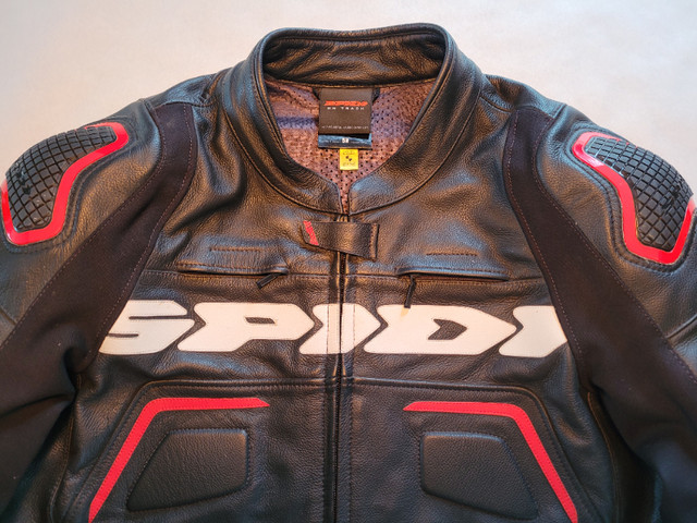 Manteau de moto en cuir de la marque SPIDI dans Hommes  à Victoriaville - Image 2