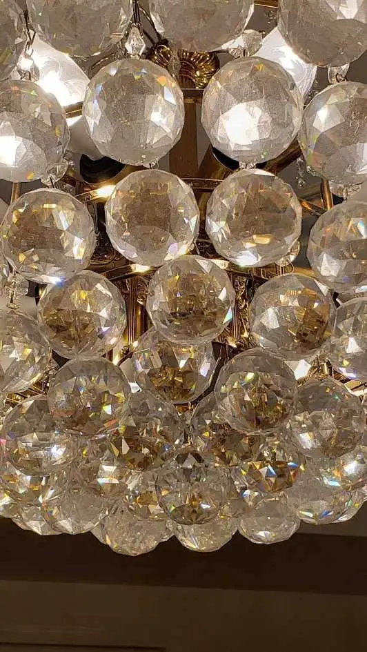 REAL Crystal Chandelier 1.5" Balls in Indoor Lighting & Fans in Markham / York Region - Image 4