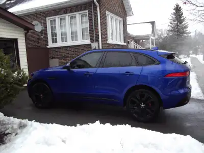2019 Jaguar F-PACE S-Line AWD, Certified, Accident Free, Carfax in Pics (theft from 2024), 3.0 Liter...