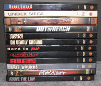 STEVEN SEAGAL DVD Movie Mixed Lot of 12