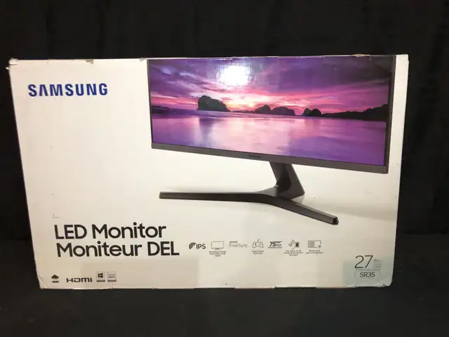 Samsung 27" IPS LED Monitor SR35 Series - LS27R350FHNXZA in Monitors in City of Montréal - Image 10