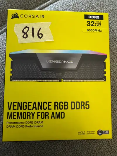 Corsair 6000mhz DDR5 RAM - Brand New In Box , View more