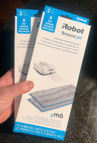 WET MOPPING PADS FOR BRAAVA JET™ M6 ROBOT MOP