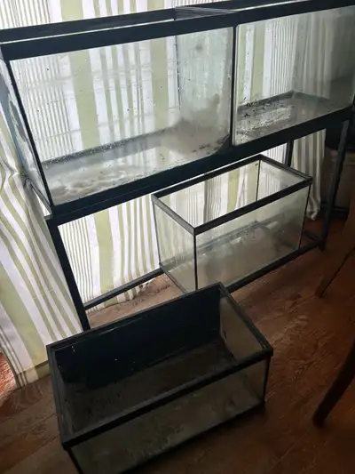 DUAL METAL FISHTANK STAND, View more