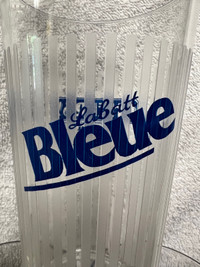 Labatt Bleue Cheers  plastic glasses 