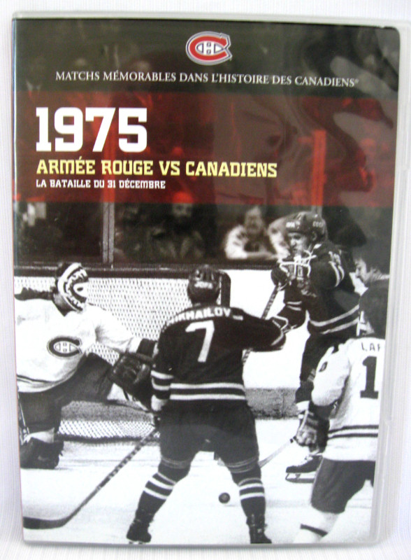 NEUF DVD MATCHS MEMORABLES DANS L HISTOIRE DES CANADIENS  c.2008 dans Art et objets de collection  à Ouest de l’Île - Image 3