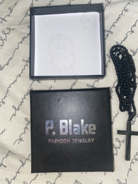 P. Black Fashion jewelry necklace