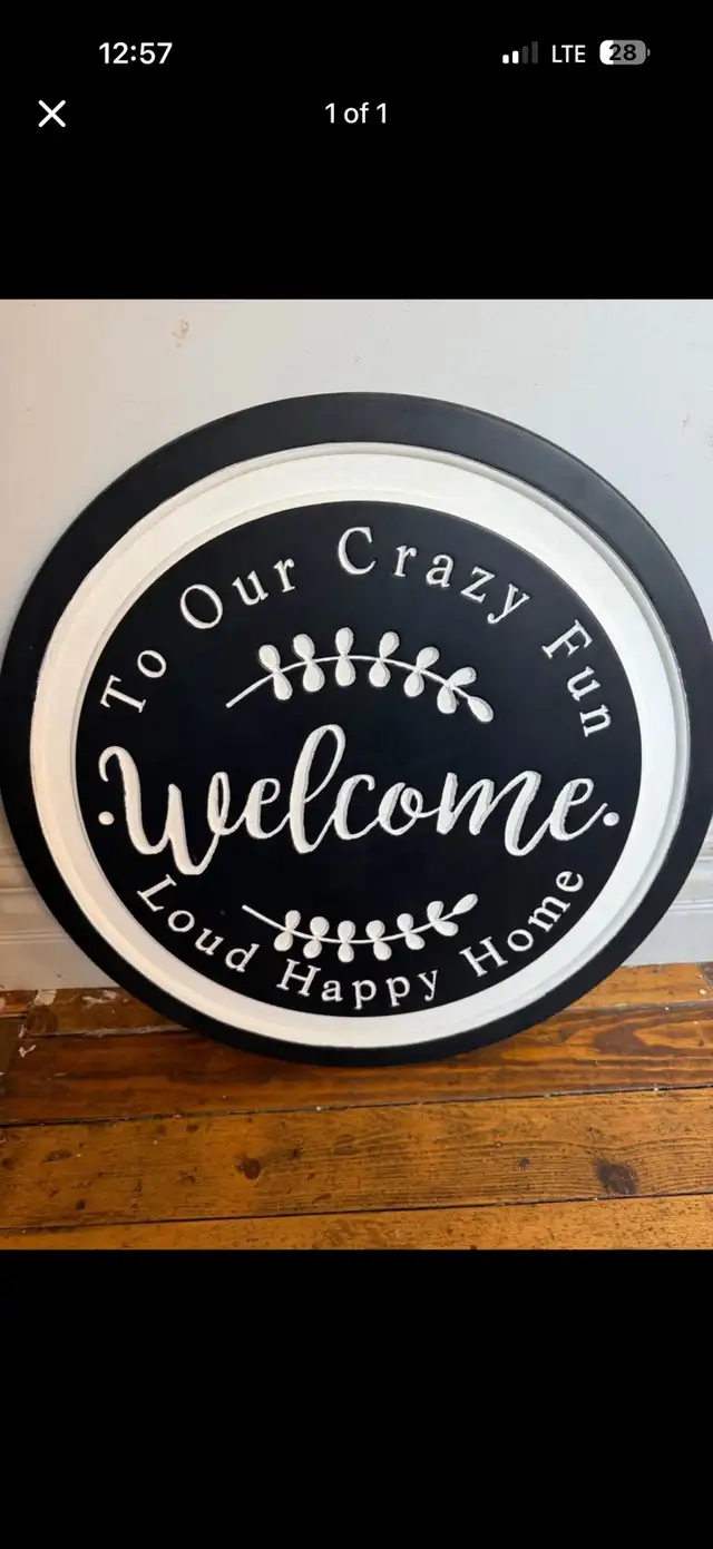 a sign for your home 
