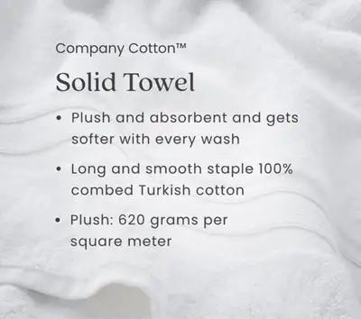 Brand New The Company Store Turkish Cotton Bath Towel, View more