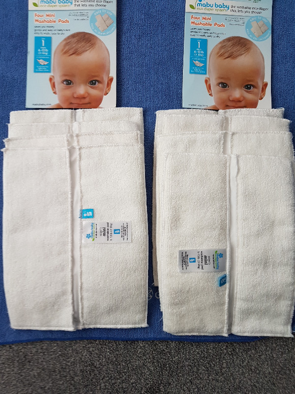 20 DIAPER INSERTS - NEW Plus 7 Used Inserts (Free with Purchase) in Bathing & Changing in Kitchener / Waterloo - Image 4