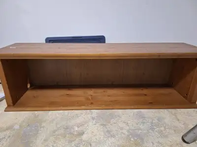 Wall mountable TV stand - Solid wood, View more