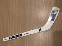 Mats Sundin Toronto Maple Leaf Miniature Souvenir Hockey Stick