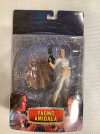 STAR WARS UNLEASHED PADME AMADALA AND DARTH MAUL ACTION FIGURES