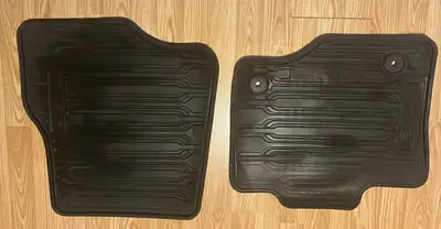 For sale is a set of winter floor mats Front only, excellent condition