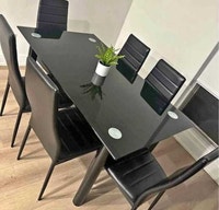 New brand luxury Dining Table set available 4/6 cash on delivery Québec City Québec Preview
