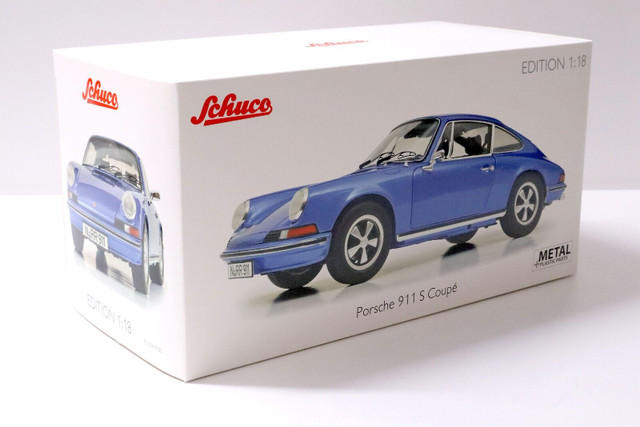 1/18 Schuco 1973 Porsche 911 S Coupé Rare Diecast New dans Art et objets de collection  à Laval/Rive Nord - Image 4