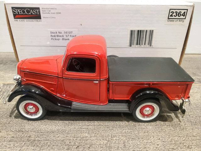 1:25 Diecast SpecCast 1937 Ford Pickup Truck Alligator Jaw Hood in Arts & Collectibles in Kawartha Lakes