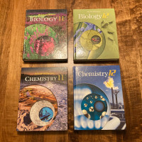 McGraw Lightly Used Grade 11 and 12 Science Textbooks