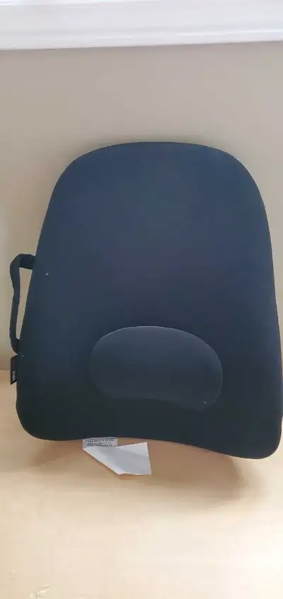 Obusforme LowBack Backrest support- wide padded seat Lomber support pillow, is not use brandnew