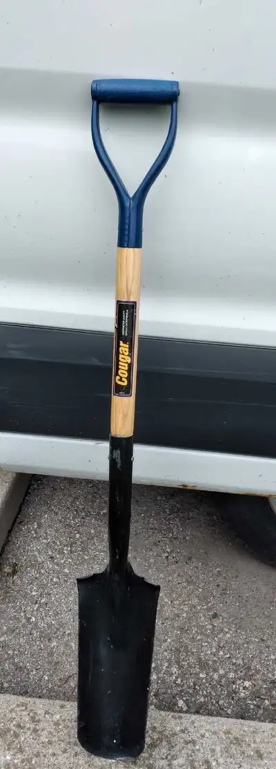 New drain showel.