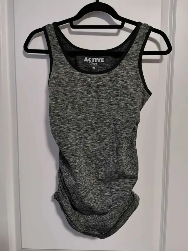 (NEW) Active Workout Maternity Shirts (Medium)64871932881923121