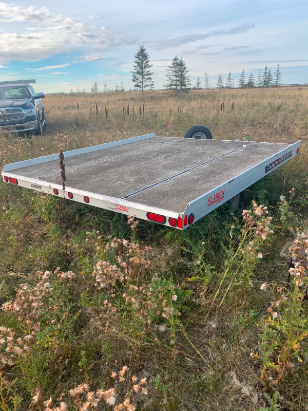 2011 8610 T Aluma Snowmobile Tilt Trailer Cargo & Utility Trailers