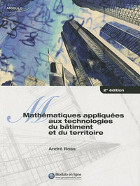 Mathématiques appliquées aux technologies du bâtiment 2 edition