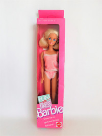 Vintage 1989 FUN TO DRESS Barbie Doll 4808 by Mattel - In Box