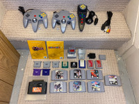 Nintendo 64 - games & more as follows: