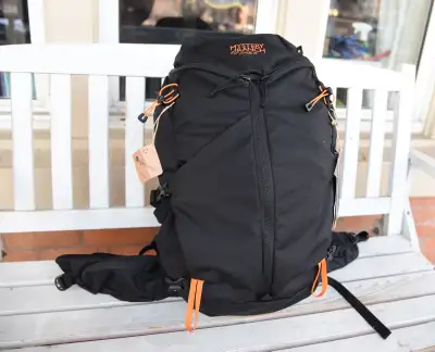Mystery Ranch Coulee 30 L/XL Backpack in Black/Orange, View more