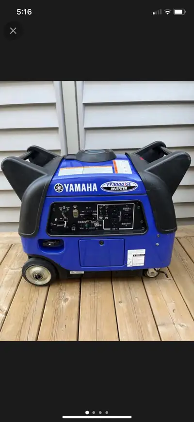 Yamaha EF3000iSE Inverter Generator, View more