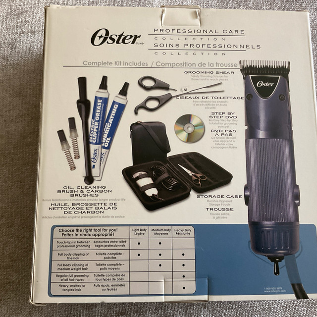 Oster Professional Care Collection/ Pet Clippers in Other in Kamloops - Image 2