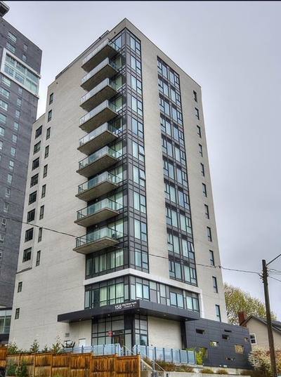 Furnished condo (158 King Street North, Waterloo) with 2 Bedrooms and 2 Full Bathrooms available for...