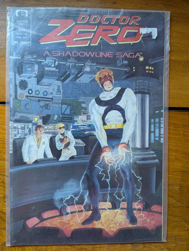 DOCTOR ZERO #7 Comic, 1989 in Comics & Graphic Novels in London - Image 2
