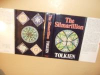Silmarillion -by J R R Tolkien with Map 1st issue dustjacket