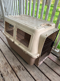 Dog crate carrier 