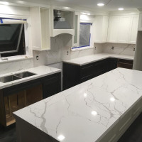 PREMIUM QUALITY QUARTZ COUNTERTOP, KITCHEN CABINETS, AND VANITY