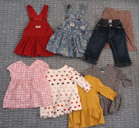 12-18 months girl clothes 