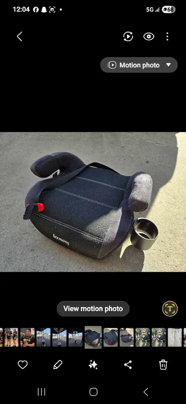 Harmony Booster Seat in Strollers, Carriers & Car Seats in Edmonton - Image 4
